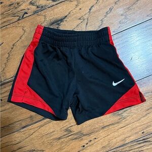 Nike Black and Red 12 Month Dri-Fit Shorts